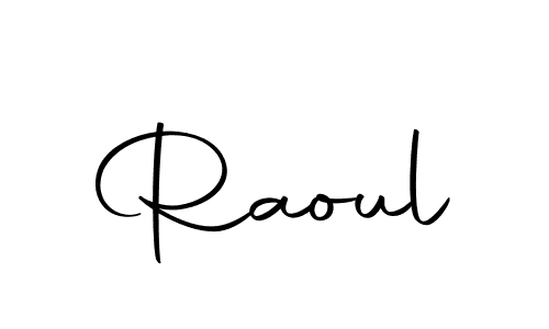 How to make Raoul name signature. Use Autography-DOLnW style for creating short signs online. This is the latest handwritten sign. Raoul signature style 10 images and pictures png