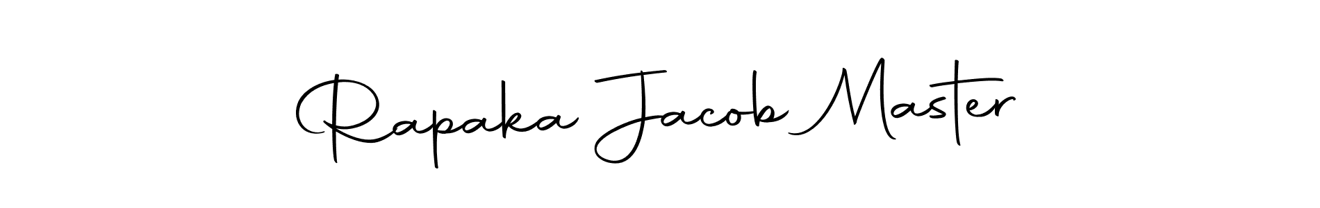 Autography-DOLnW is a professional signature style that is perfect for those who want to add a touch of class to their signature. It is also a great choice for those who want to make their signature more unique. Get Rapaka Jacob Master name to fancy signature for free. Rapaka Jacob Master signature style 10 images and pictures png