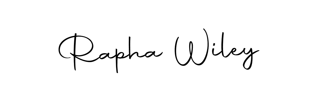 The best way (Autography-DOLnW) to make a short signature is to pick only two or three words in your name. The name Rapha Wiley include a total of six letters. For converting this name. Rapha Wiley signature style 10 images and pictures png