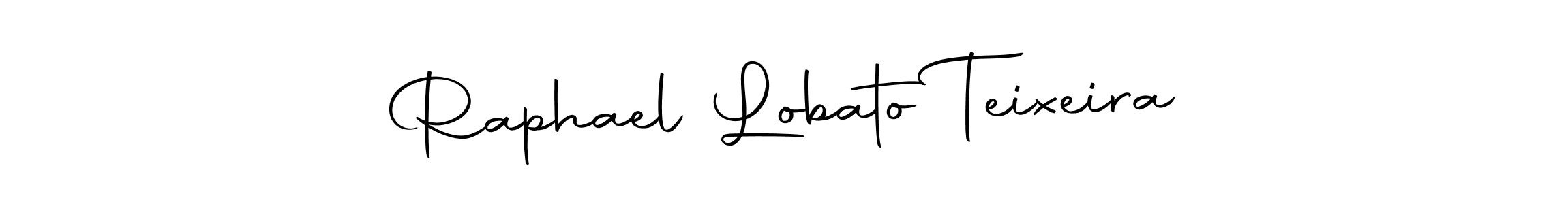 Here are the top 10 professional signature styles for the name Raphael Lobato Teixeira. These are the best autograph styles you can use for your name. Raphael Lobato Teixeira signature style 10 images and pictures png