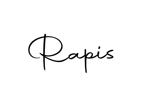 Make a beautiful signature design for name Rapis. Use this online signature maker to create a handwritten signature for free. Rapis signature style 10 images and pictures png
