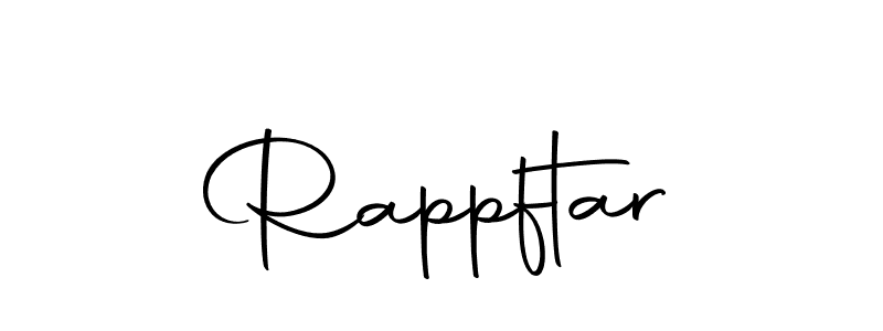 Rappftar stylish signature style. Best Handwritten Sign (Autography-DOLnW) for my name. Handwritten Signature Collection Ideas for my name Rappftar. Rappftar signature style 10 images and pictures png