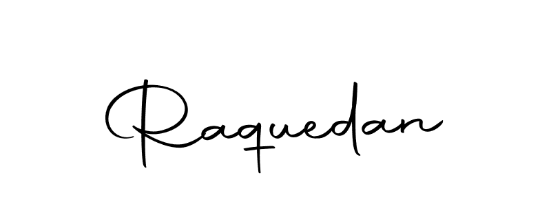 You should practise on your own different ways (Autography-DOLnW) to write your name (Raquedan) in signature. don't let someone else do it for you. Raquedan signature style 10 images and pictures png