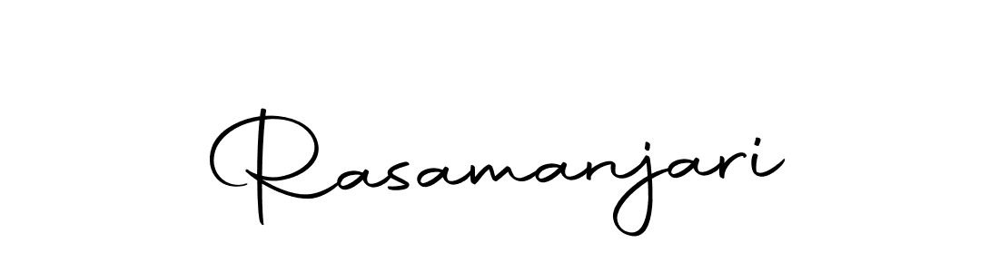 You should practise on your own different ways (Autography-DOLnW) to write your name (Rasamanjari) in signature. don't let someone else do it for you. Rasamanjari signature style 10 images and pictures png