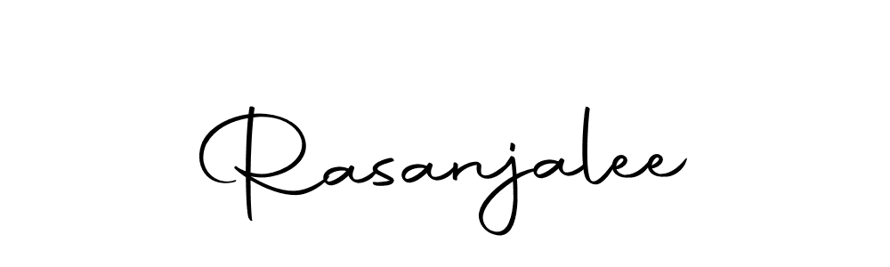 Rasanjalee stylish signature style. Best Handwritten Sign (Autography-DOLnW) for my name. Handwritten Signature Collection Ideas for my name Rasanjalee. Rasanjalee signature style 10 images and pictures png