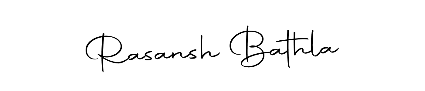Autography-DOLnW is a professional signature style that is perfect for those who want to add a touch of class to their signature. It is also a great choice for those who want to make their signature more unique. Get Rasansh Bathla name to fancy signature for free. Rasansh Bathla signature style 10 images and pictures png