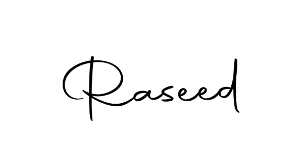 Create a beautiful signature design for name Raseed. With this signature (Autography-DOLnW) fonts, you can make a handwritten signature for free. Raseed signature style 10 images and pictures png