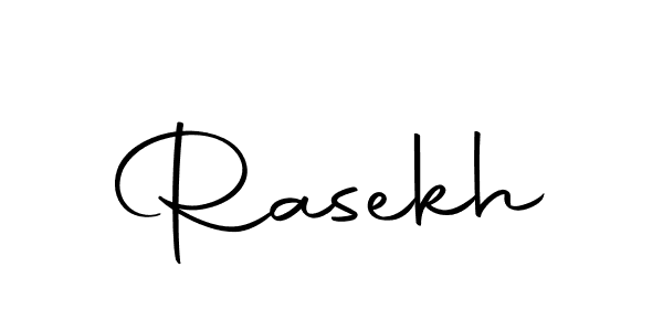 How to make Rasekh signature? Autography-DOLnW is a professional autograph style. Create handwritten signature for Rasekh name. Rasekh signature style 10 images and pictures png