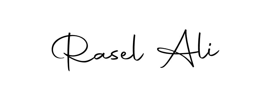 Create a beautiful signature design for name Rasel Ali. With this signature (Autography-DOLnW) fonts, you can make a handwritten signature for free. Rasel Ali signature style 10 images and pictures png