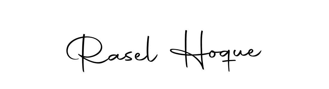 Create a beautiful signature design for name Rasel Hoque. With this signature (Autography-DOLnW) fonts, you can make a handwritten signature for free. Rasel Hoque signature style 10 images and pictures png