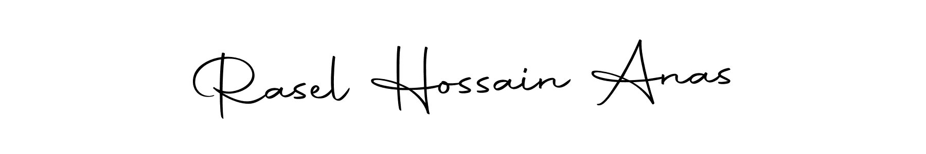 You can use this online signature creator to create a handwritten signature for the name Rasel Hossain Anas. This is the best online autograph maker. Rasel Hossain Anas signature style 10 images and pictures png