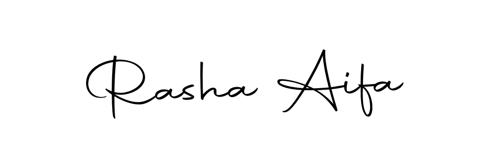 How to make Rasha Aifa signature? Autography-DOLnW is a professional autograph style. Create handwritten signature for Rasha Aifa name. Rasha Aifa signature style 10 images and pictures png