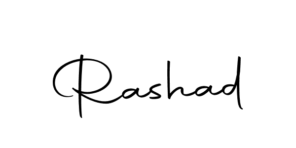 Rashad stylish signature style. Best Handwritten Sign (Autography-DOLnW) for my name. Handwritten Signature Collection Ideas for my name Rashad. Rashad signature style 10 images and pictures png