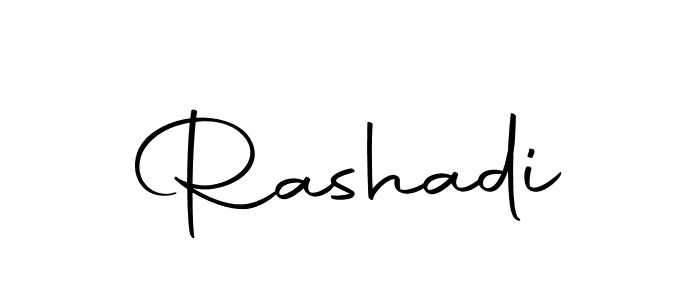 Rashadi stylish signature style. Best Handwritten Sign (Autography-DOLnW) for my name. Handwritten Signature Collection Ideas for my name Rashadi. Rashadi signature style 10 images and pictures png