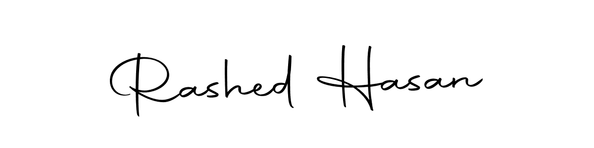 The best way (Autography-DOLnW) to make a short signature is to pick only two or three words in your name. The name Rashed Hasan include a total of six letters. For converting this name. Rashed Hasan signature style 10 images and pictures png