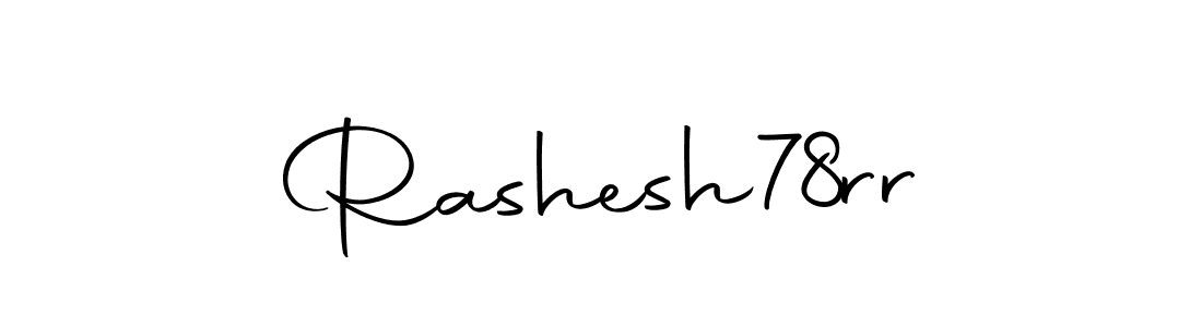 Make a beautiful signature design for name Rashesh78rr. Use this online signature maker to create a handwritten signature for free. Rashesh78rr signature style 10 images and pictures png