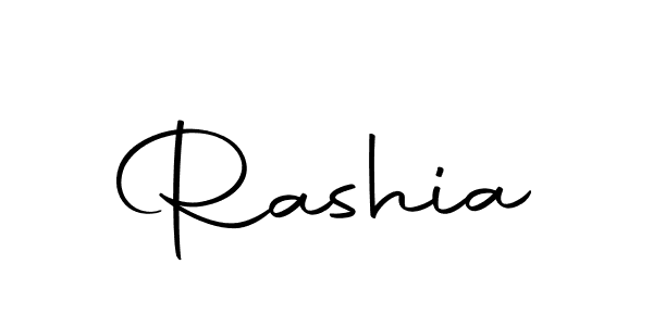 Make a beautiful signature design for name Rashia. With this signature (Autography-DOLnW) style, you can create a handwritten signature for free. Rashia signature style 10 images and pictures png