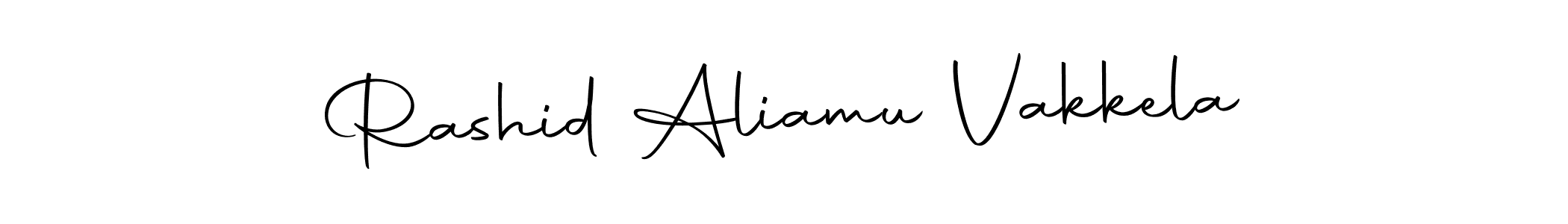 if you are searching for the best signature style for your name Rashid Aliamu Vakkela. so please give up your signature search. here we have designed multiple signature styles  using Autography-DOLnW. Rashid Aliamu Vakkela signature style 10 images and pictures png