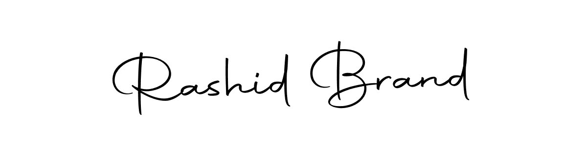 Rashid Brand stylish signature style. Best Handwritten Sign (Autography-DOLnW) for my name. Handwritten Signature Collection Ideas for my name Rashid Brand. Rashid Brand signature style 10 images and pictures png