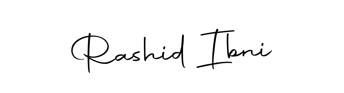 The best way (Autography-DOLnW) to make a short signature is to pick only two or three words in your name. The name Rashid Ibni include a total of six letters. For converting this name. Rashid Ibni signature style 10 images and pictures png