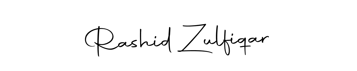 Rashid Zulfiqar stylish signature style. Best Handwritten Sign (Autography-DOLnW) for my name. Handwritten Signature Collection Ideas for my name Rashid Zulfiqar. Rashid Zulfiqar signature style 10 images and pictures png