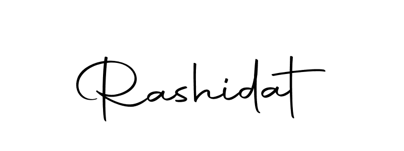 Use a signature maker to create a handwritten signature online. With this signature software, you can design (Autography-DOLnW) your own signature for name Rashidat. Rashidat signature style 10 images and pictures png