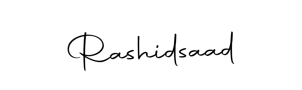 This is the best signature style for the Rashidsaad name. Also you like these signature font (Autography-DOLnW). Mix name signature. Rashidsaad signature style 10 images and pictures png