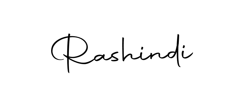 Make a beautiful signature design for name Rashindi. With this signature (Autography-DOLnW) style, you can create a handwritten signature for free. Rashindi signature style 10 images and pictures png