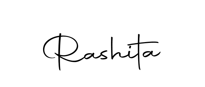 The best way (Autography-DOLnW) to make a short signature is to pick only two or three words in your name. The name Rashita include a total of six letters. For converting this name. Rashita signature style 10 images and pictures png