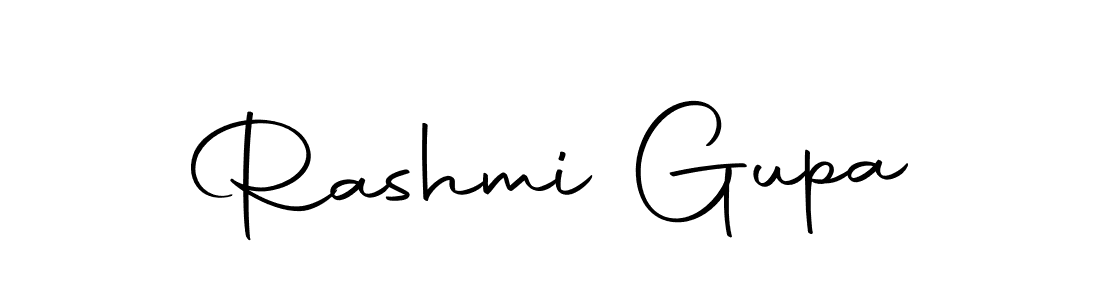 How to make Rashmi Gupa name signature. Use Autography-DOLnW style for creating short signs online. This is the latest handwritten sign. Rashmi Gupa signature style 10 images and pictures png