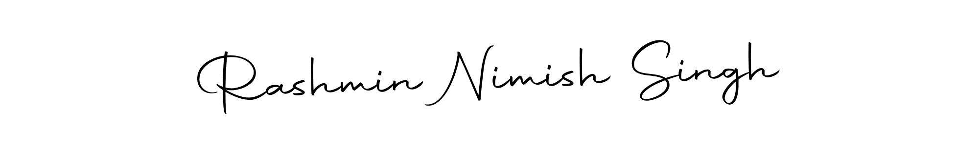 if you are searching for the best signature style for your name Rashmin Nimish Singh. so please give up your signature search. here we have designed multiple signature styles  using Autography-DOLnW. Rashmin Nimish Singh signature style 10 images and pictures png