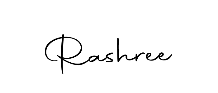 Create a beautiful signature design for name Rashree. With this signature (Autography-DOLnW) fonts, you can make a handwritten signature for free. Rashree signature style 10 images and pictures png