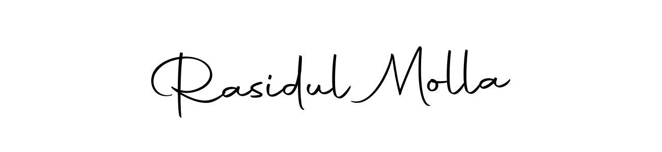 Create a beautiful signature design for name Rasidul Molla. With this signature (Autography-DOLnW) fonts, you can make a handwritten signature for free. Rasidul Molla signature style 10 images and pictures png