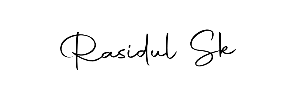 How to make Rasidul Sk name signature. Use Autography-DOLnW style for creating short signs online. This is the latest handwritten sign. Rasidul Sk signature style 10 images and pictures png