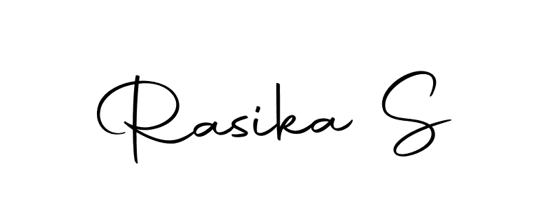 Similarly Autography-DOLnW is the best handwritten signature design. Signature creator online .You can use it as an online autograph creator for name Rasika S. Rasika S signature style 10 images and pictures png