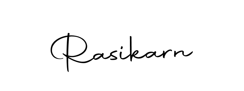 Make a short Rasikarn signature style. Manage your documents anywhere anytime using Autography-DOLnW. Create and add eSignatures, submit forms, share and send files easily. Rasikarn signature style 10 images and pictures png