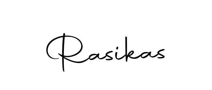 You should practise on your own different ways (Autography-DOLnW) to write your name (Rasikas) in signature. don't let someone else do it for you. Rasikas signature style 10 images and pictures png