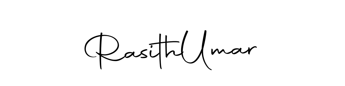 You can use this online signature creator to create a handwritten signature for the name Rasith  Umar. This is the best online autograph maker. Rasith  Umar signature style 10 images and pictures png