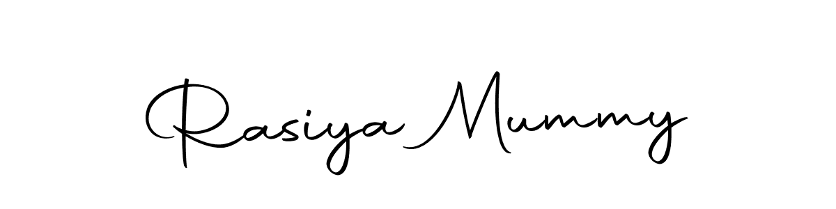 Use a signature maker to create a handwritten signature online. With this signature software, you can design (Autography-DOLnW) your own signature for name Rasiya Mummy. Rasiya Mummy signature style 10 images and pictures png