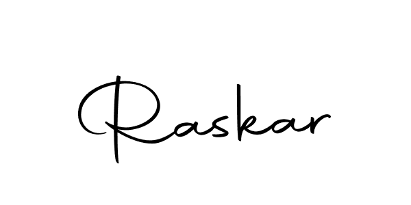 The best way (Autography-DOLnW) to make a short signature is to pick only two or three words in your name. The name Raskar include a total of six letters. For converting this name. Raskar signature style 10 images and pictures png