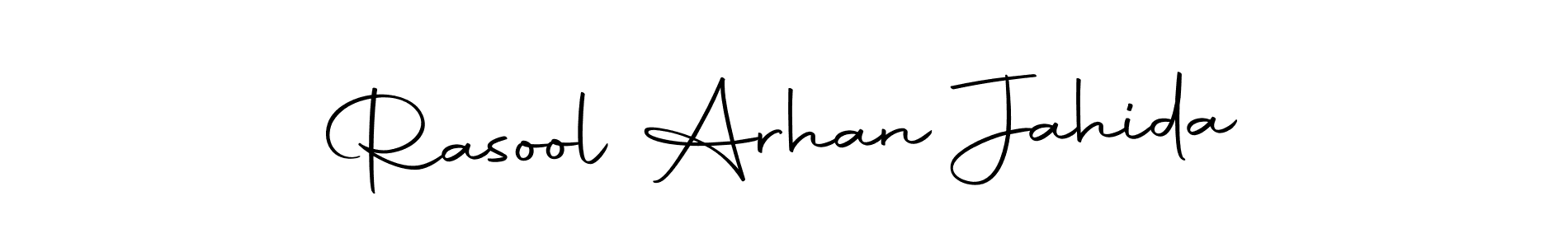 Design your own signature with our free online signature maker. With this signature software, you can create a handwritten (Autography-DOLnW) signature for name Rasool Arhan Jahida. Rasool Arhan Jahida signature style 10 images and pictures png