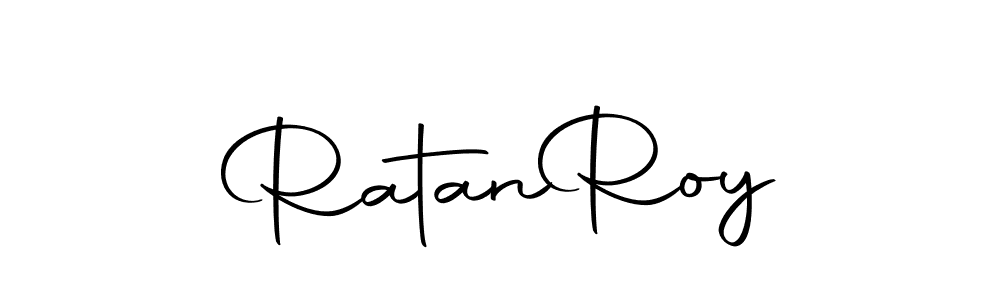 How to make Ratan  Roy name signature. Use Autography-DOLnW style for creating short signs online. This is the latest handwritten sign. Ratan  Roy signature style 10 images and pictures png
