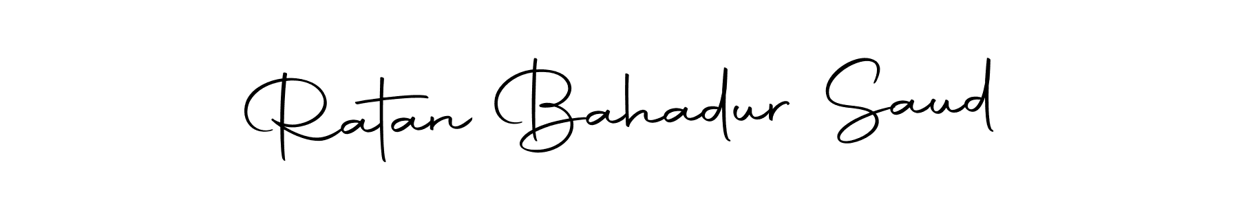 Also we have Ratan Bahadur Saud name is the best signature style. Create professional handwritten signature collection using Autography-DOLnW autograph style. Ratan Bahadur Saud signature style 10 images and pictures png