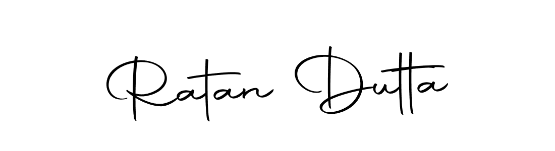How to make Ratan Dutta name signature. Use Autography-DOLnW style for creating short signs online. This is the latest handwritten sign. Ratan Dutta signature style 10 images and pictures png