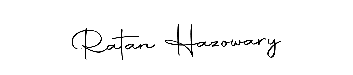 The best way (Autography-DOLnW) to make a short signature is to pick only two or three words in your name. The name Ratan Hazowary include a total of six letters. For converting this name. Ratan Hazowary signature style 10 images and pictures png