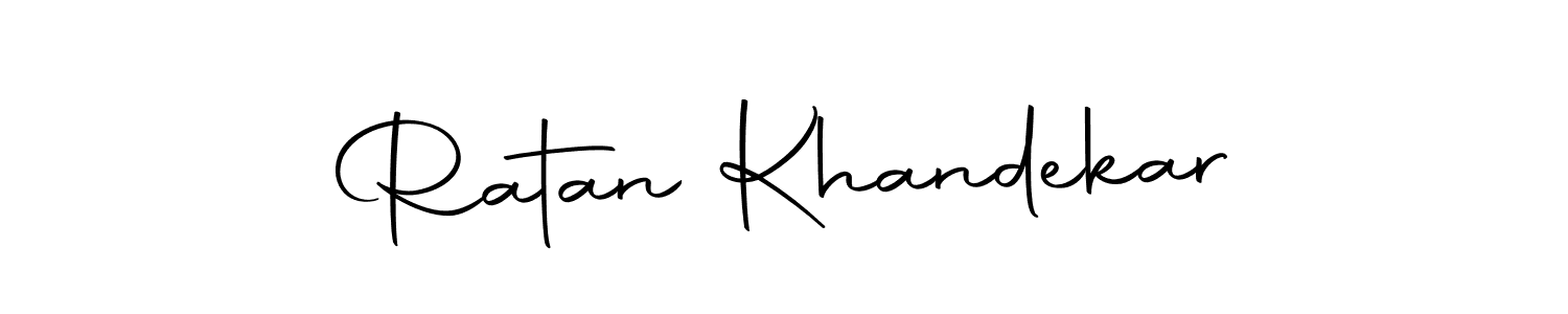 How to make Ratan Khandekar signature? Autography-DOLnW is a professional autograph style. Create handwritten signature for Ratan Khandekar name. Ratan Khandekar signature style 10 images and pictures png