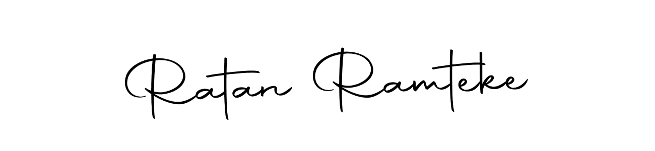 Use a signature maker to create a handwritten signature online. With this signature software, you can design (Autography-DOLnW) your own signature for name Ratan Ramteke. Ratan Ramteke signature style 10 images and pictures png