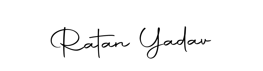 Make a beautiful signature design for name Ratan Yadav. With this signature (Autography-DOLnW) style, you can create a handwritten signature for free. Ratan Yadav signature style 10 images and pictures png