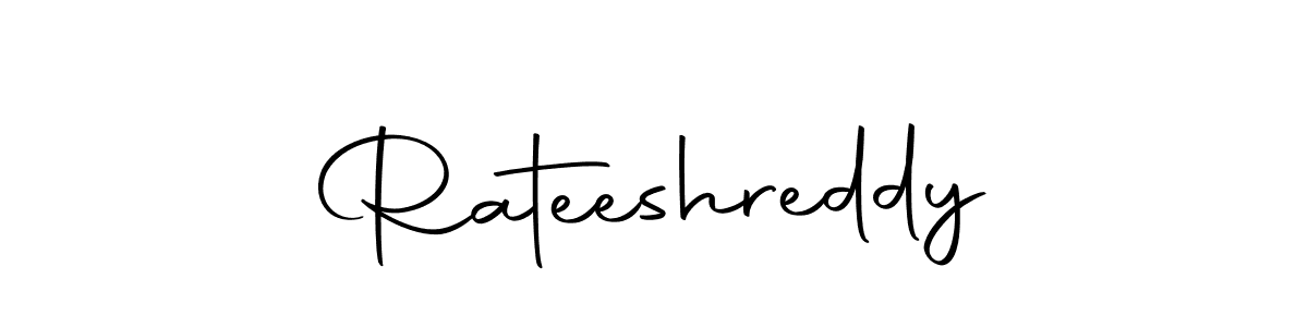 Use a signature maker to create a handwritten signature online. With this signature software, you can design (Autography-DOLnW) your own signature for name Rateeshreddy. Rateeshreddy signature style 10 images and pictures png