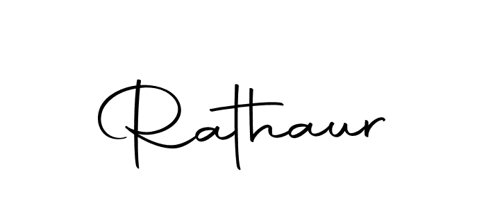 Rathaur stylish signature style. Best Handwritten Sign (Autography-DOLnW) for my name. Handwritten Signature Collection Ideas for my name Rathaur. Rathaur signature style 10 images and pictures png